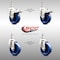 Service Caster 4 Inch 316SS Solid Polyurethane 10mm Threaded Stem Caster Lock Brake, 2PK SCC-SS316TSTTL20S414-SPUS-M1015-2-S2 - alternate 3
